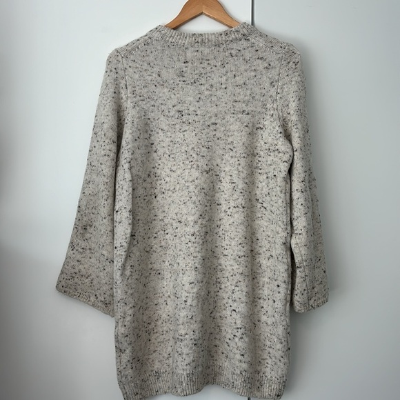 Madewell Donegal Button-Sleeve Sweater-Dress size L - Picture 6 of 6